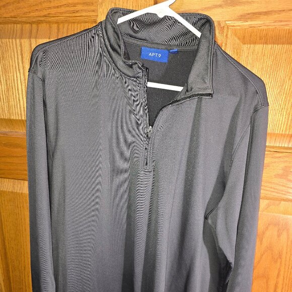 Apt. 9 1/4 zip Athletic Shirt - Picture 1 of 3